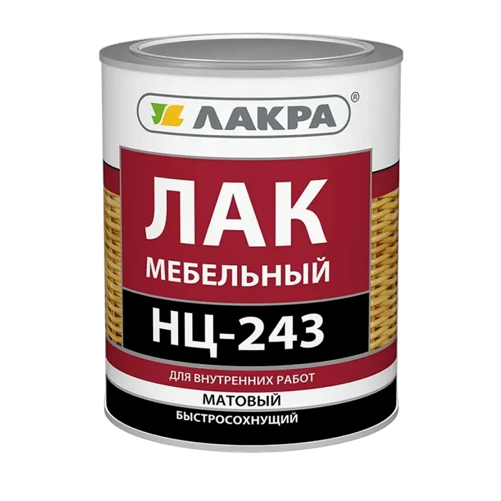 Лак мебельный НЦ-243 матовый (Kazanpz)
